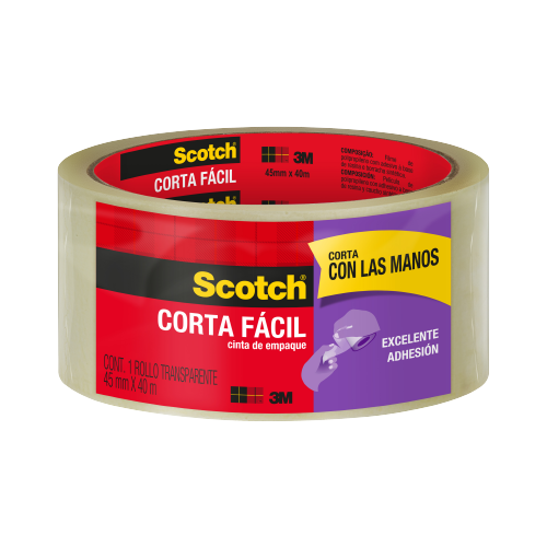 Cinta Scotch® fácil de cortar con las manos.