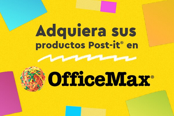 Productos Post-it Office Max.
