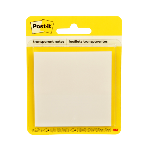Post-its® transparentes.