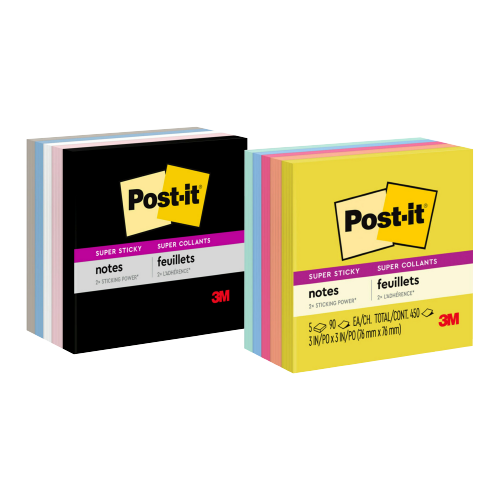 Post-it® Super Sticky.